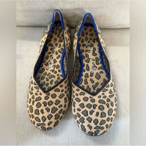 Rothy's Brown and Cream Flats for Effortless Style
